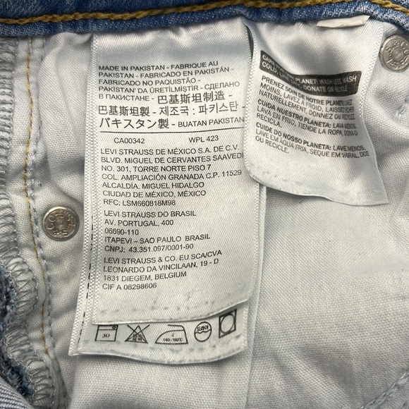 Levi’s Wedgie Skinny Size 24 - Picture 9 of 16